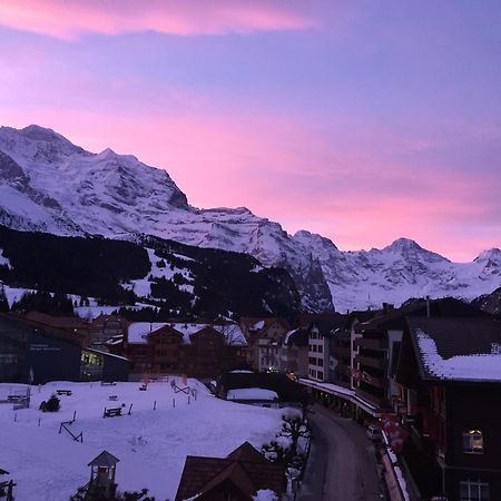 Hotel Schoenegg Wengen Luaran gambar