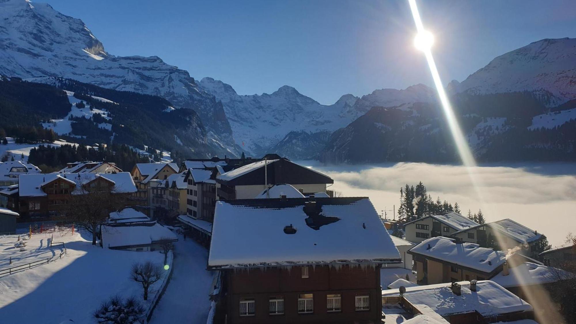 Hotel Schoenegg Wengen Luaran gambar