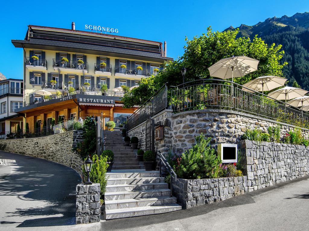 Hotel Schoenegg Wengen Luaran gambar