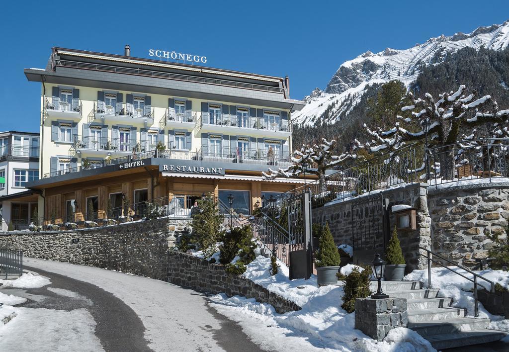 Hotel Schoenegg Wengen Luaran gambar