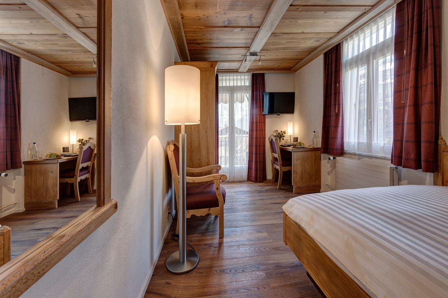 Hotel Schoenegg Wengen Bilik gambar