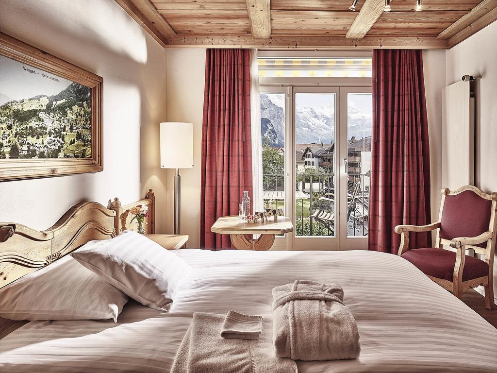 Hotel Schoenegg Wengen Luaran gambar